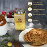 Premium A2 Bilona Gir Cow Desi Ghee By Gir Amritphal | Good Source Of Healthy Desi Cow Ghee For Laddus & Sweets | 4Litre (1 Litr * 4) 135.2 Ounce | Container Jar